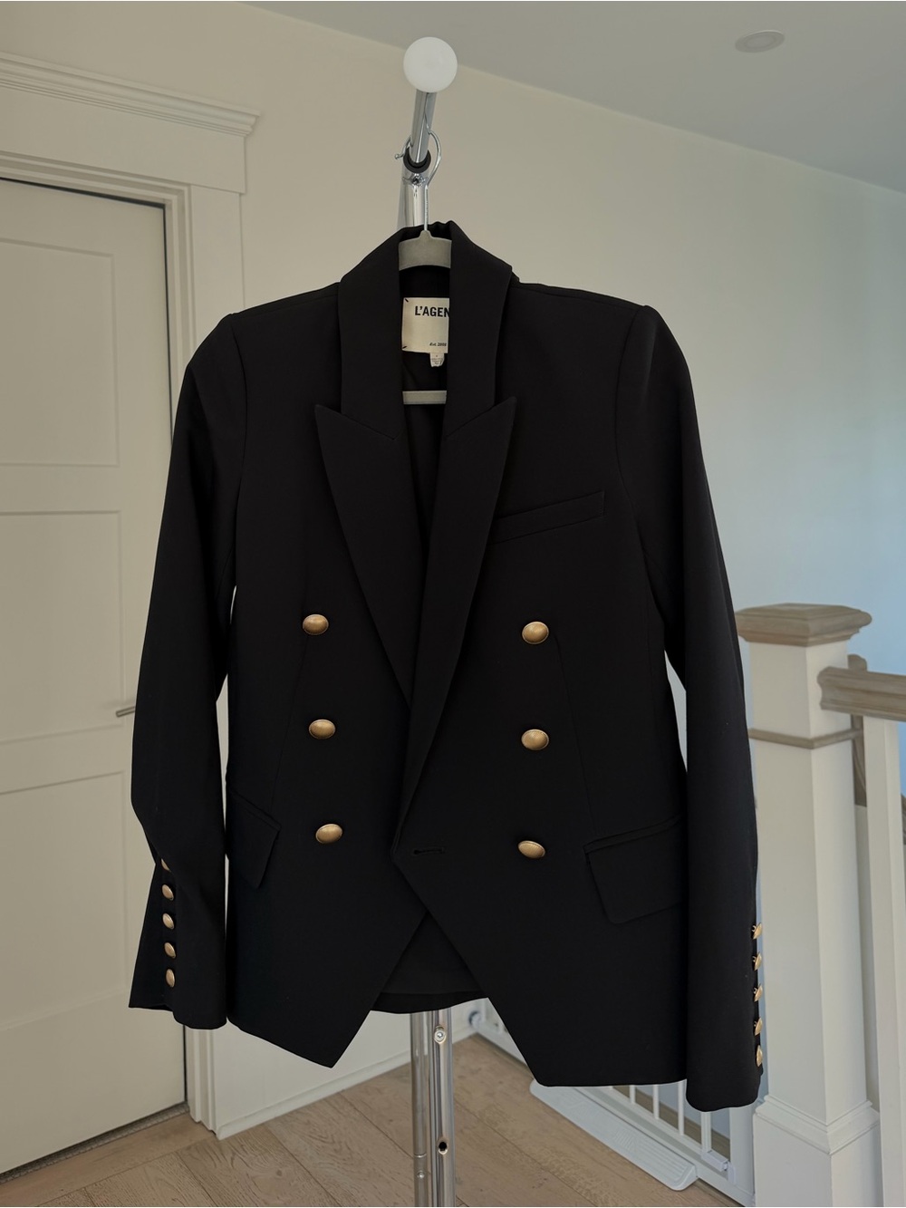 Lagence kenzie double breasted blazer